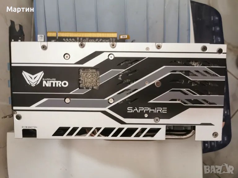 Видеокарта Sapphire Nitro+ RX580 8GB , снимка 1
