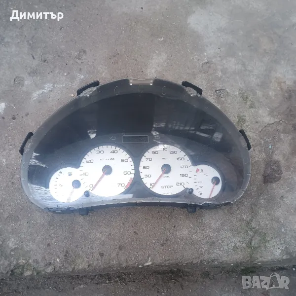 Километраж - Табло Уреди За Пежо 206 1.4И 8В 2000г / Peugeot 206 1.4I 8V 2000y, снимка 1