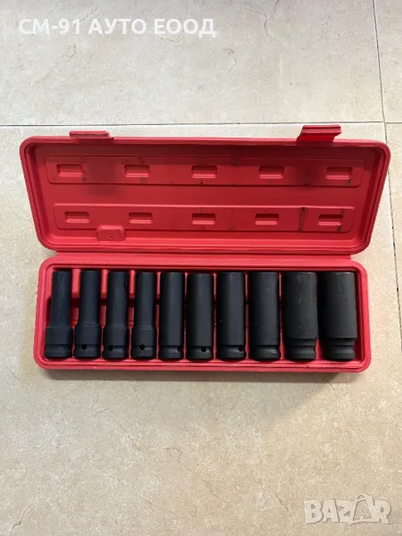 Ударни вложки дълбоки 10части , снимка 1