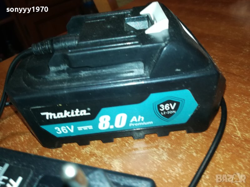 makita charger+battery pack 0807231455, снимка 1