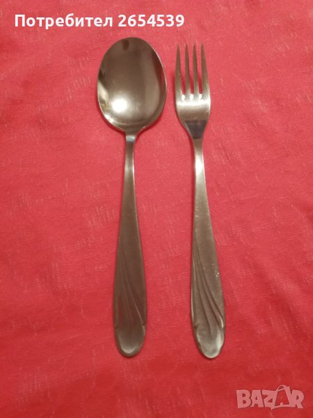 Руски вилици и лъжици неръждаема стомана , снимка 1