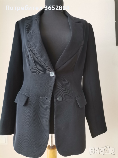 Дамско черно сако Hennes, снимка 1