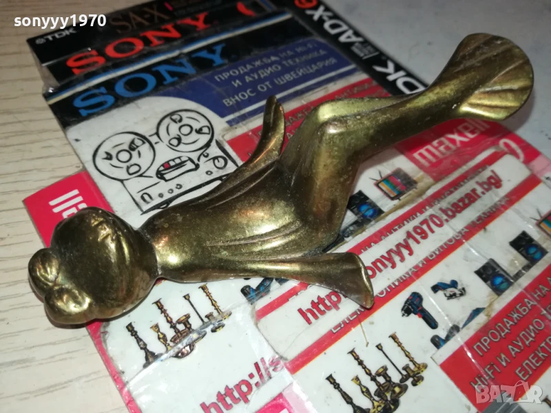 ЖАБА-11СМ-МЕД/МЕСИНГ 1506250902, снимка 1