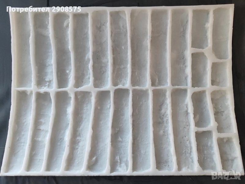 калъп за направата на декоративни тухлички, снимка 1