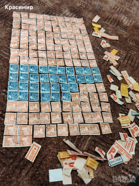 Чехословакия 1960г. 150 бр. ПОЩЕНСКИ МАРКИ , снимка 1