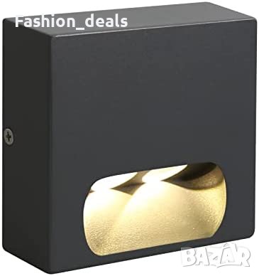 Нова Алуминиева LED лампа за таван стая балкон осветление 3W 3000K, снимка 1