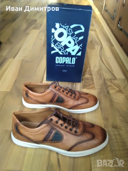 Нови маратонки COPALO 777 изцяло естествена кожа на половин цена. Номер 45., снимка 1