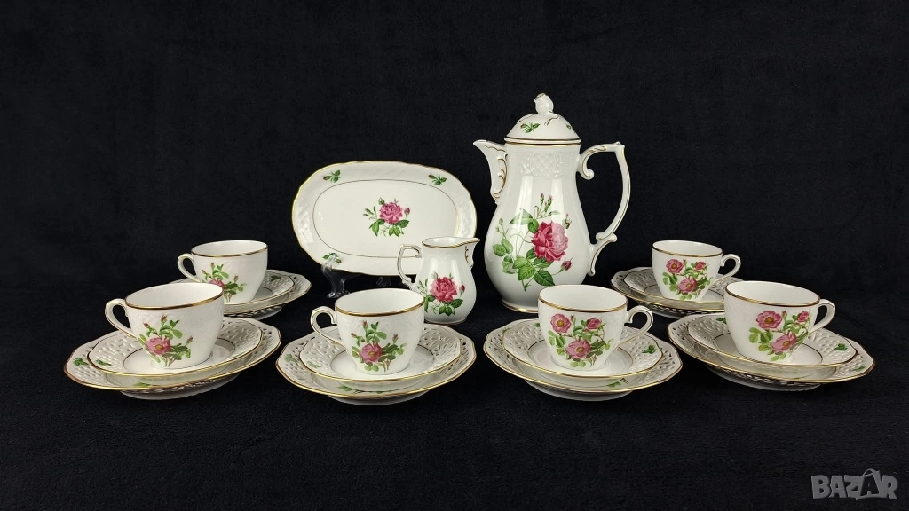 На части Ажурен сервиз за кафе - Schumann Arzberg, снимка 1