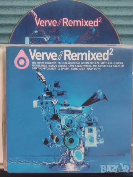 Verve // Remixed² - аудио диск музика, снимка 1