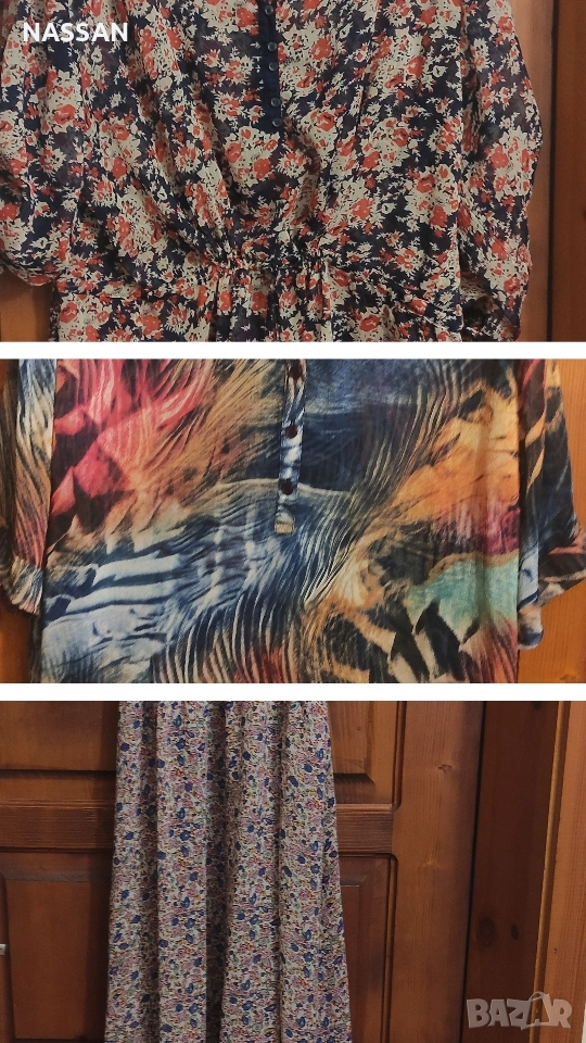 Красиви ефирни летни туники и лятна рокля, снимка 1