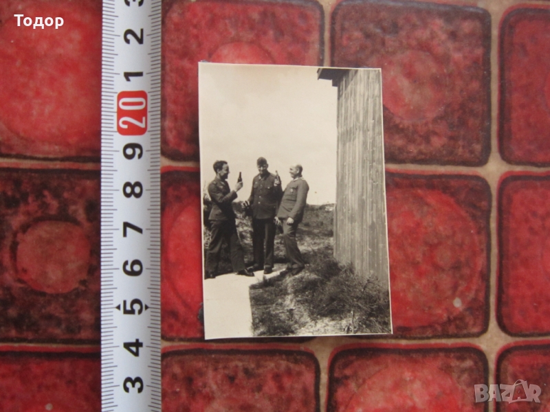 Картичка снимка немски войник 3 райх а3, снимка 1