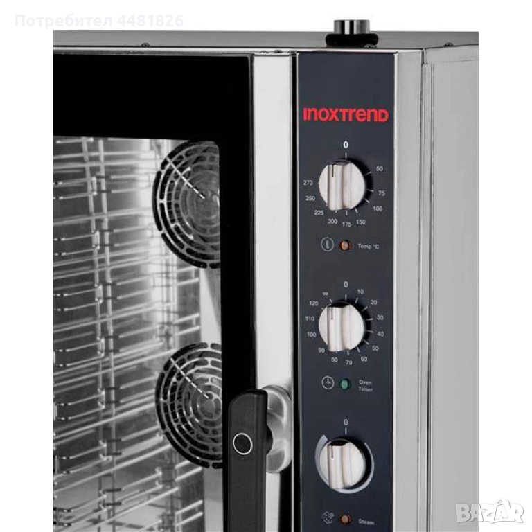 Професионален конвектомат 6 тави 1/1 GN с механичен контрол, снимка 1