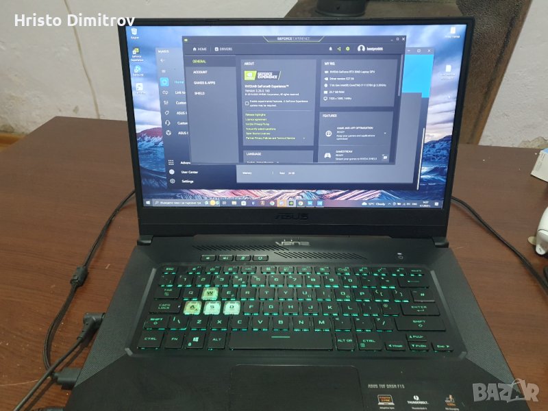 Лаптоп Gaming ASUS TUF DASH F15 , снимка 1