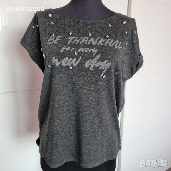 Дамска блуза Mohito с камъчета , снимка 1
