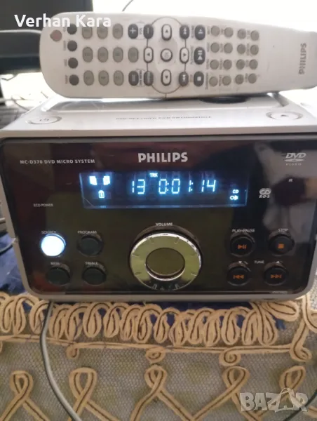 micro philips dvd set aktif bas , снимка 1