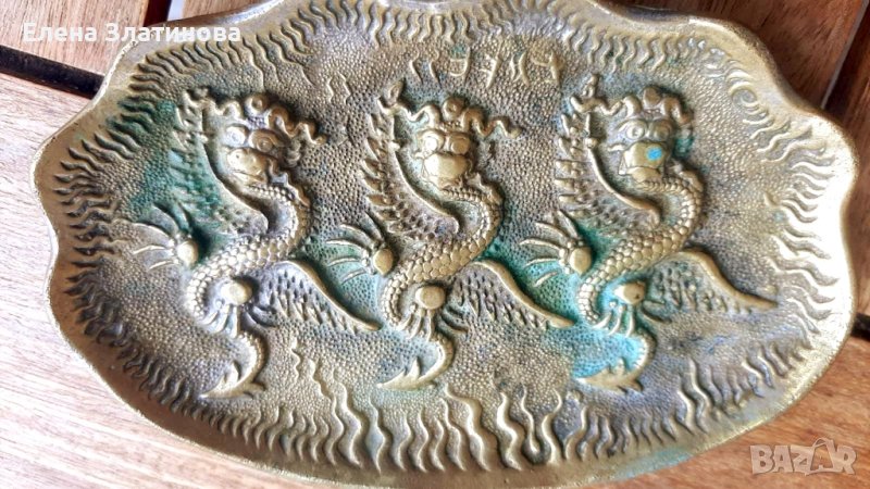 Антична китайска плоча, снимка 1