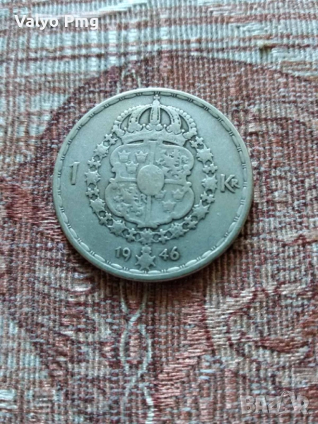 Сребърна монета, Швеция, снимка 1