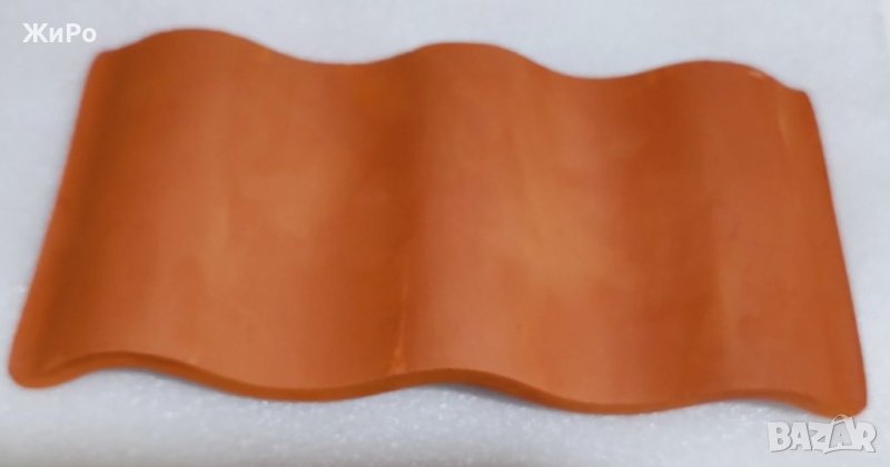 Керамична декорация тип вълна., снимка 1