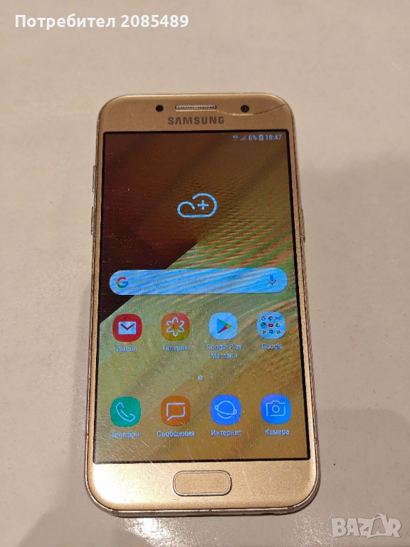 Samsung Galaxy A3 2017 SM-A320FL Gold, снимка 1