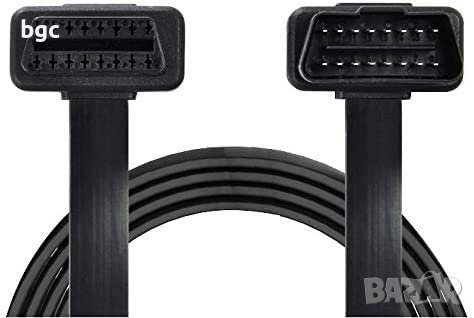 Удължителен OBD кабел за OBD2 OBD-II 16 M/F за диагностика удължаване ...