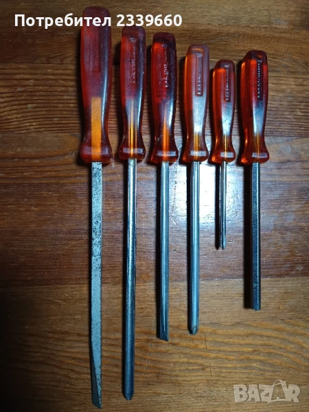 Facom France шест броя отвертки, снимка 1