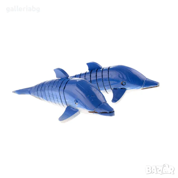 Дървен сувенир делфин, снимка 1
