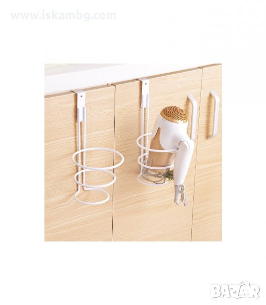 МЕТАЛНА ПОСТАВКА ЗА СЕШОАР, ЗАКАЧАЩА СЕ НА ШКАФ - код 2872, снимка 1