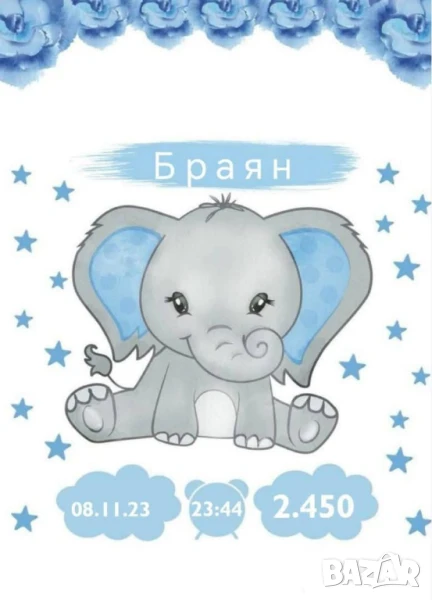 бебешка визитка , снимка 1