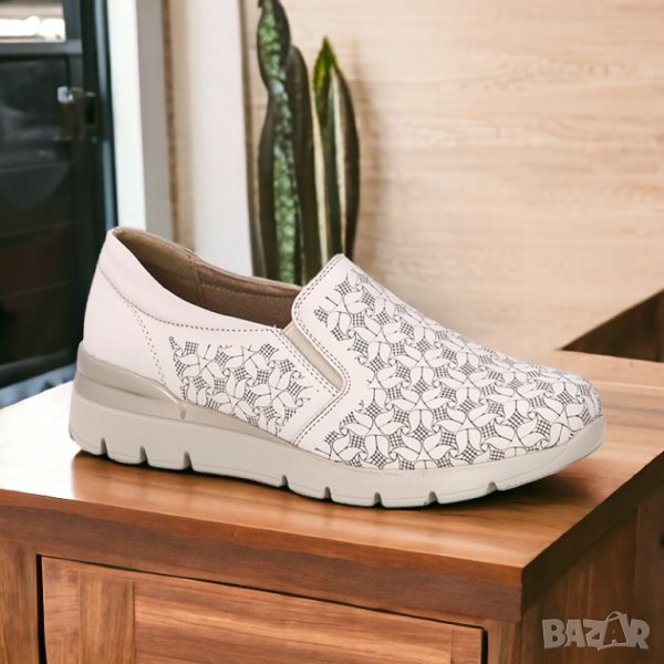 Ежедневни дамски обувки - естествена кожа, снимка 1