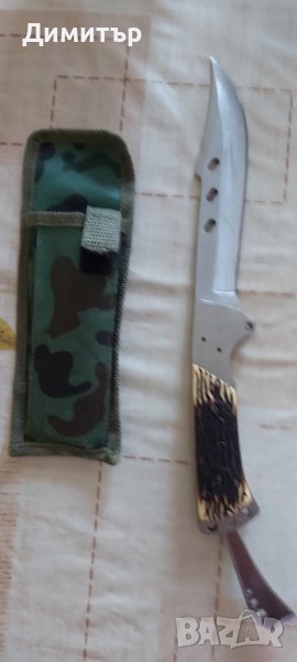 Продавам нож с калъф за колана , снимка 1