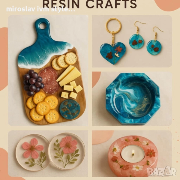 Ръчна изработка от смола , снимка 1