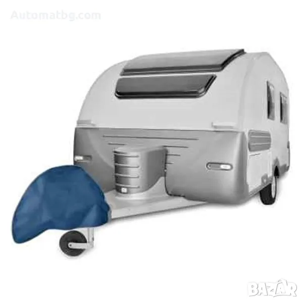 Покривало за теглич Automat, На каравана, кемпер, Син цвят, Произведено в Полша, снимка 1