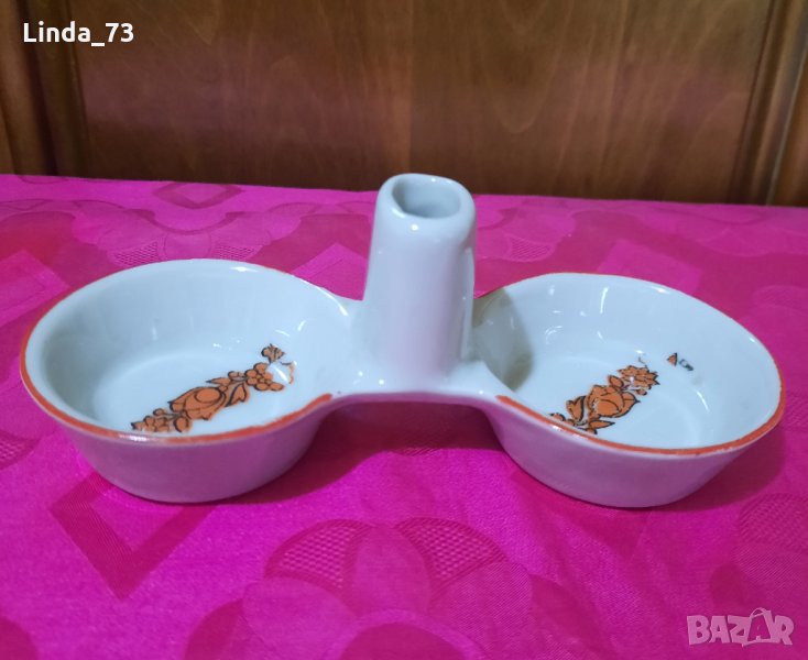 Българска солничка на - "К.Йорданов" - Видин. Маркирана., снимка 1