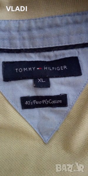 Тениска Tommy Hilfiger жълта, снимка 1