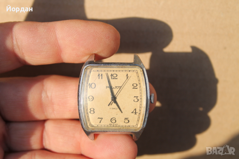 СССР часовник ''Полет" 17 камъка , снимка 1