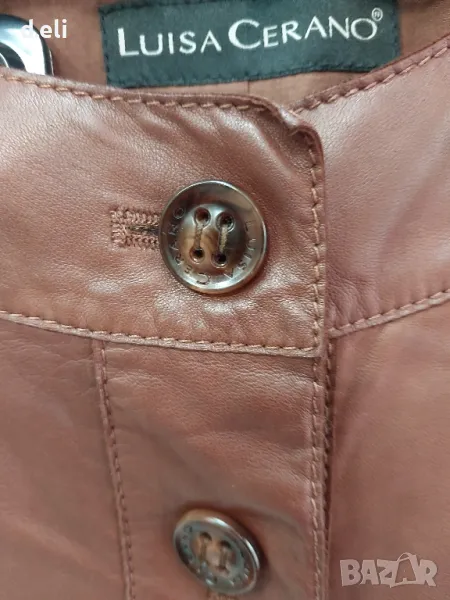 LUISA CERANO. 🇮🇹 Size.XL 100% lambleather Страхотно яке, снимка 1