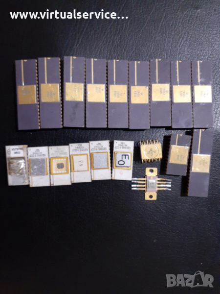 Керамични позлатени I8086, К573РФ5, К573РФ2, I486, Pentium1, AGP....., снимка 1
