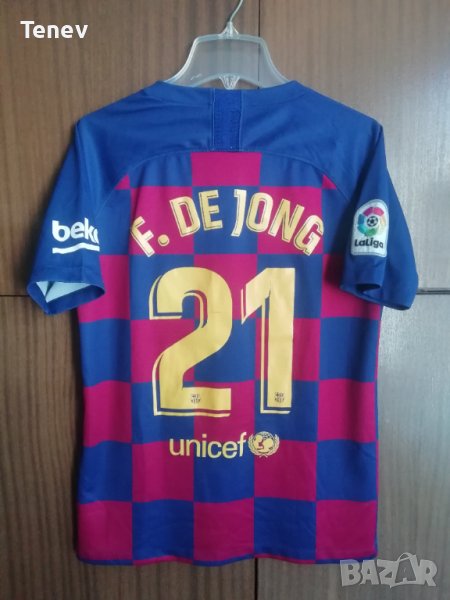 Barcelona Frenkie de Jong Nike оригинална тениска фланелка Барселона Де Йонг 2019/2020, снимка 1
