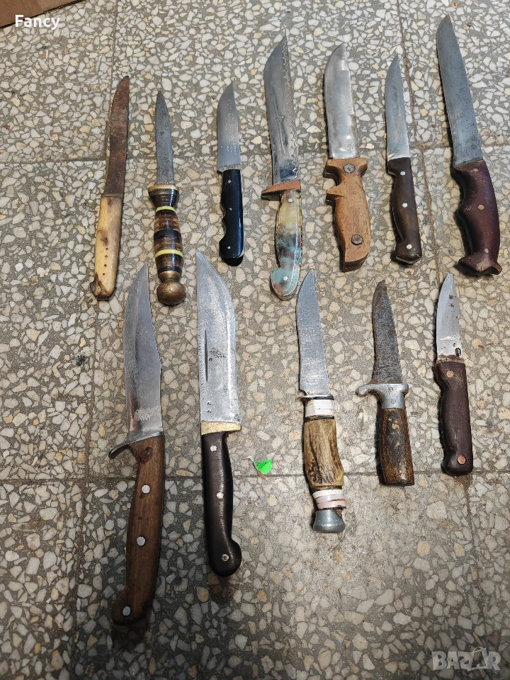 Стари ножове 12 бр , снимка 1