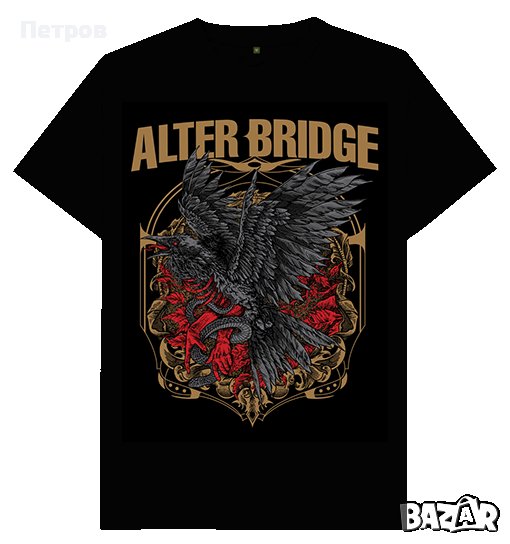 Тишърт: Alter Bridge - Blackbird, снимка 1