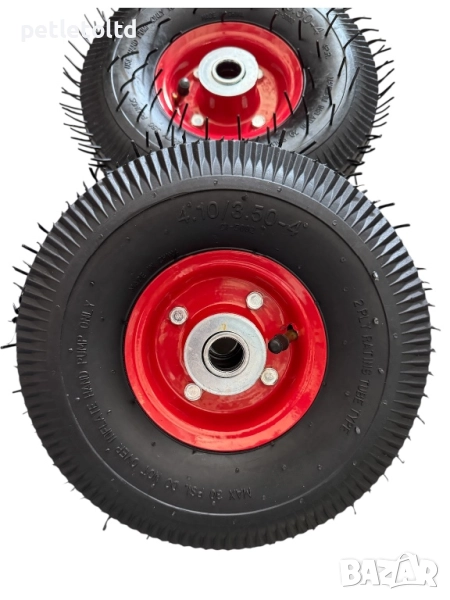 2 бр. Колело Ф 250 мм с вътрешна гума, снимка 1