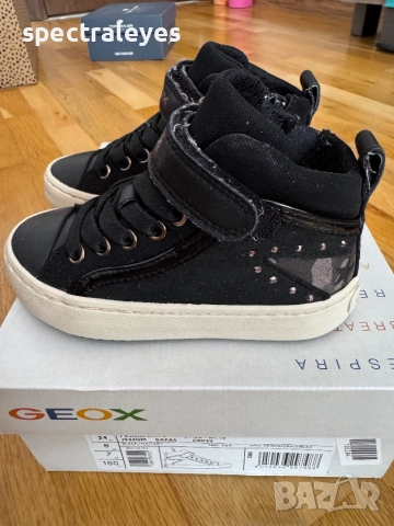 Geox светещи високи маратонки 26 размер кецове сандали 24 26 , снимка 2 - Детски обувки - 51757757