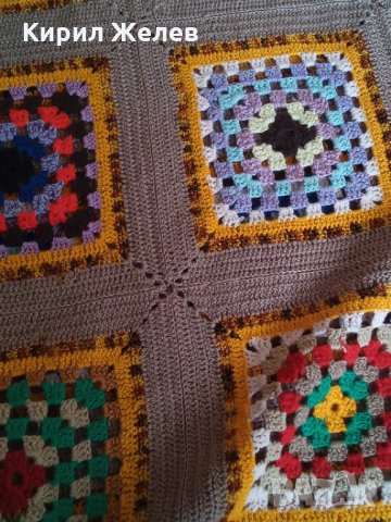 Каре постелка плетена 26009, снимка 6 - Декорация за дома - 35845005