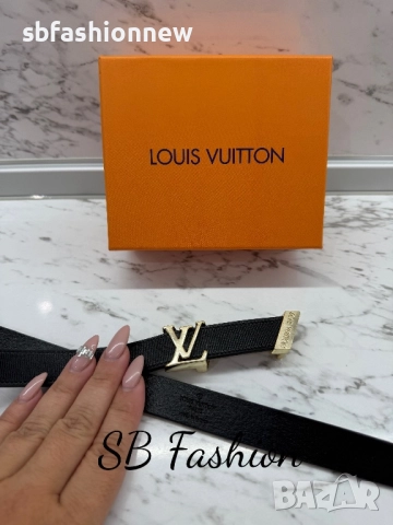 Louis Vuitton колан естествена кожа в кутия