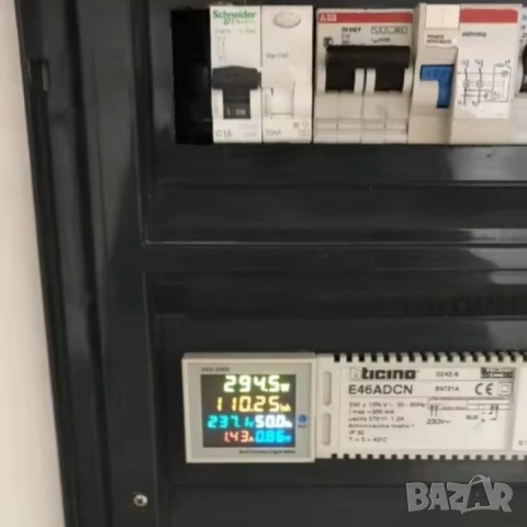 Подотчетен контролен електромер за DIN шина TOMZN 6 в 1 | 100A, снимка 11 - Друга електроника - 43448701