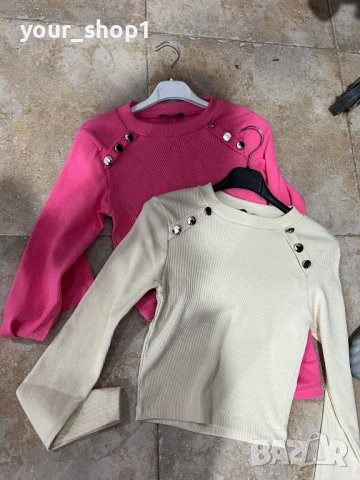 Дамски блузи рипс блуза  , снимка 4 - Блузи с дълъг ръкав и пуловери - 42722196