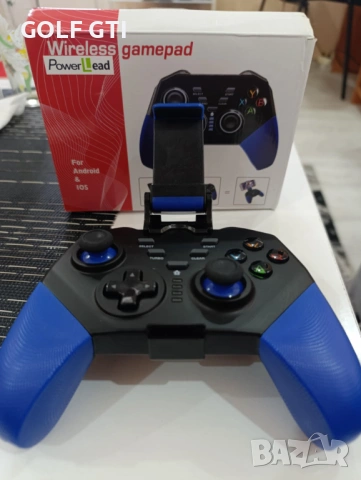 Безжичен геймпад за PUBG, PowerLead PG8721 безжичен джойстик, снимка 3 - Друга електроника - 53507194