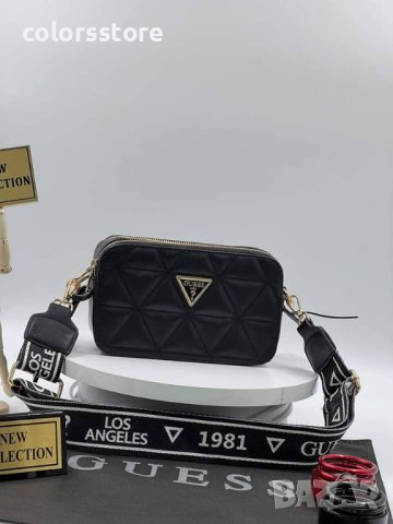 Луксозна Черна чанта Guess кодSG42, снимка 1 - Чанти - 38045734