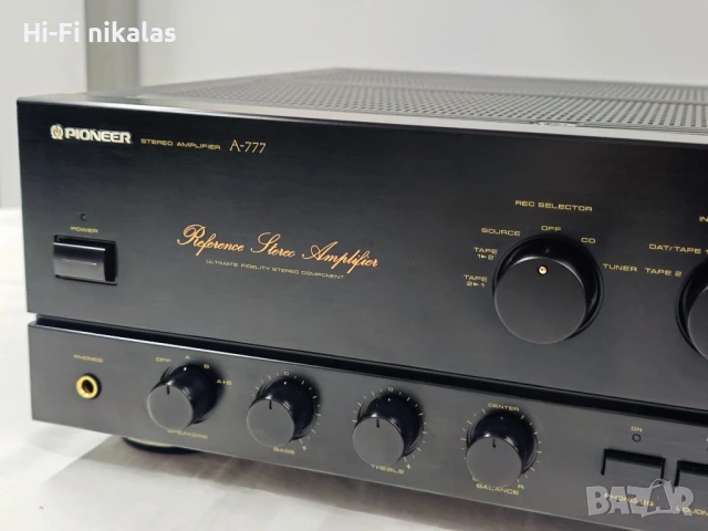 стерео усилвател Hi-Fi PIONEER A-777, снимка 4 - Ресийвъри, усилватели, смесителни пултове - 51049313