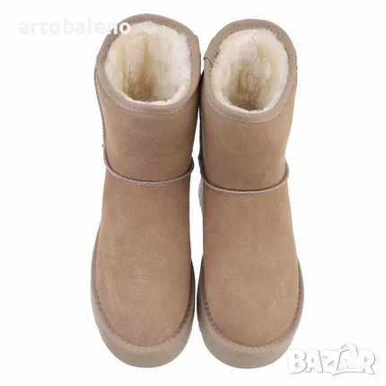 Дамски зимни боти от естествена кожа, 3цвята , снимка 5 - Дамски боти - 47565257